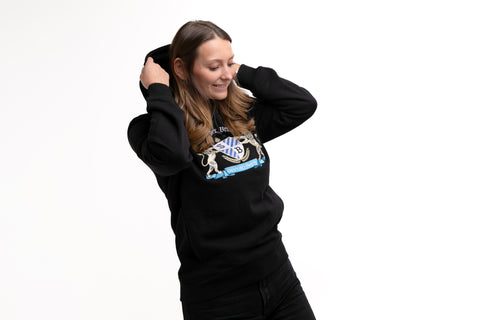 Hoodie Unisex schwarz