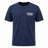 Dunkelblaues Starnberger Brauhaus T-SHIRT mit Logoprint